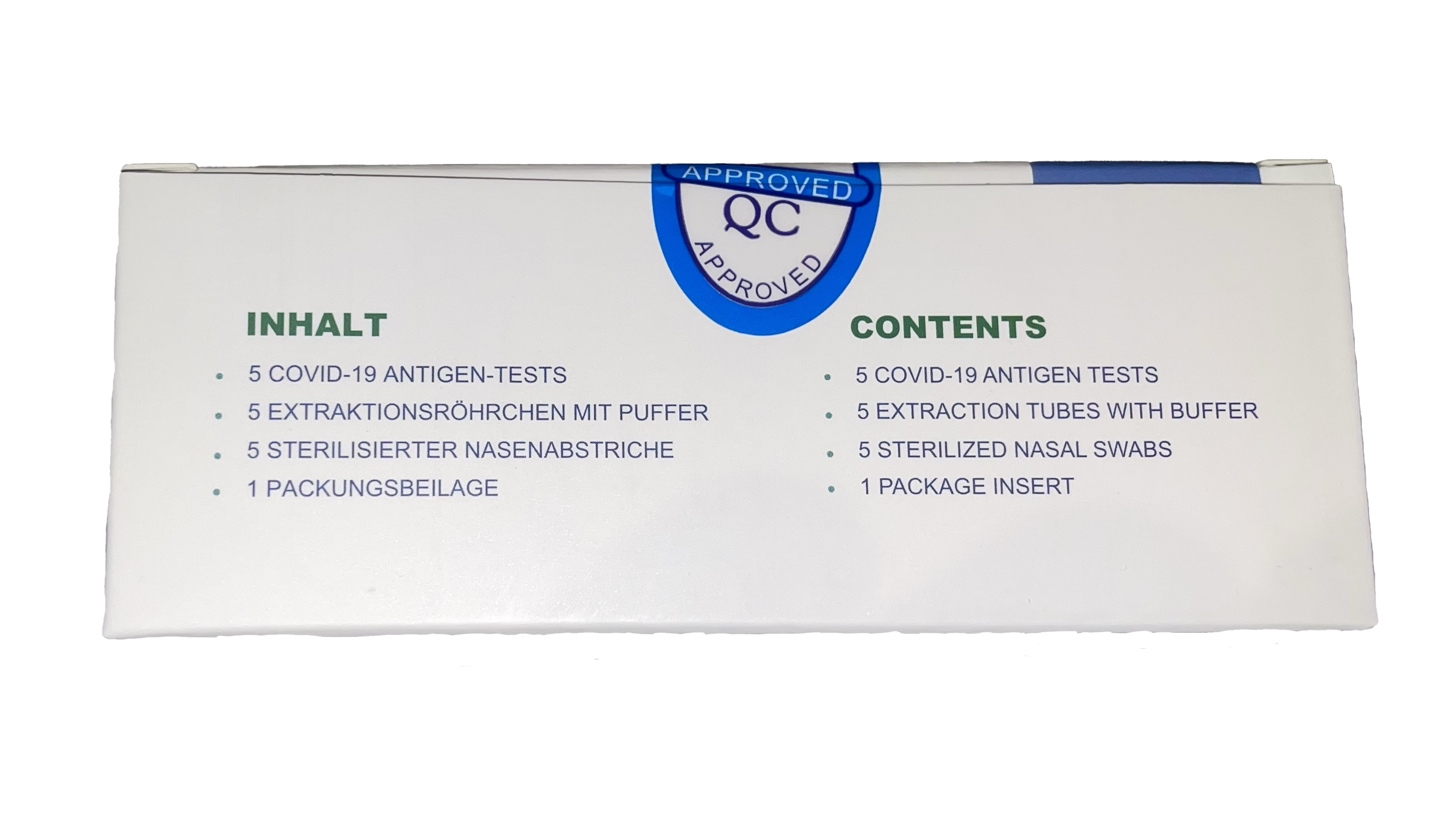 Safecare COVID-19 Antigen-Schnelltestkit - Laien 5er Pack
